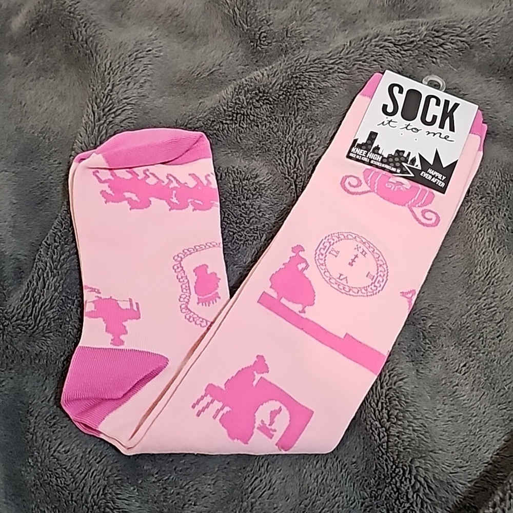 Women’s Knee High Funky Happy Ever After Socks